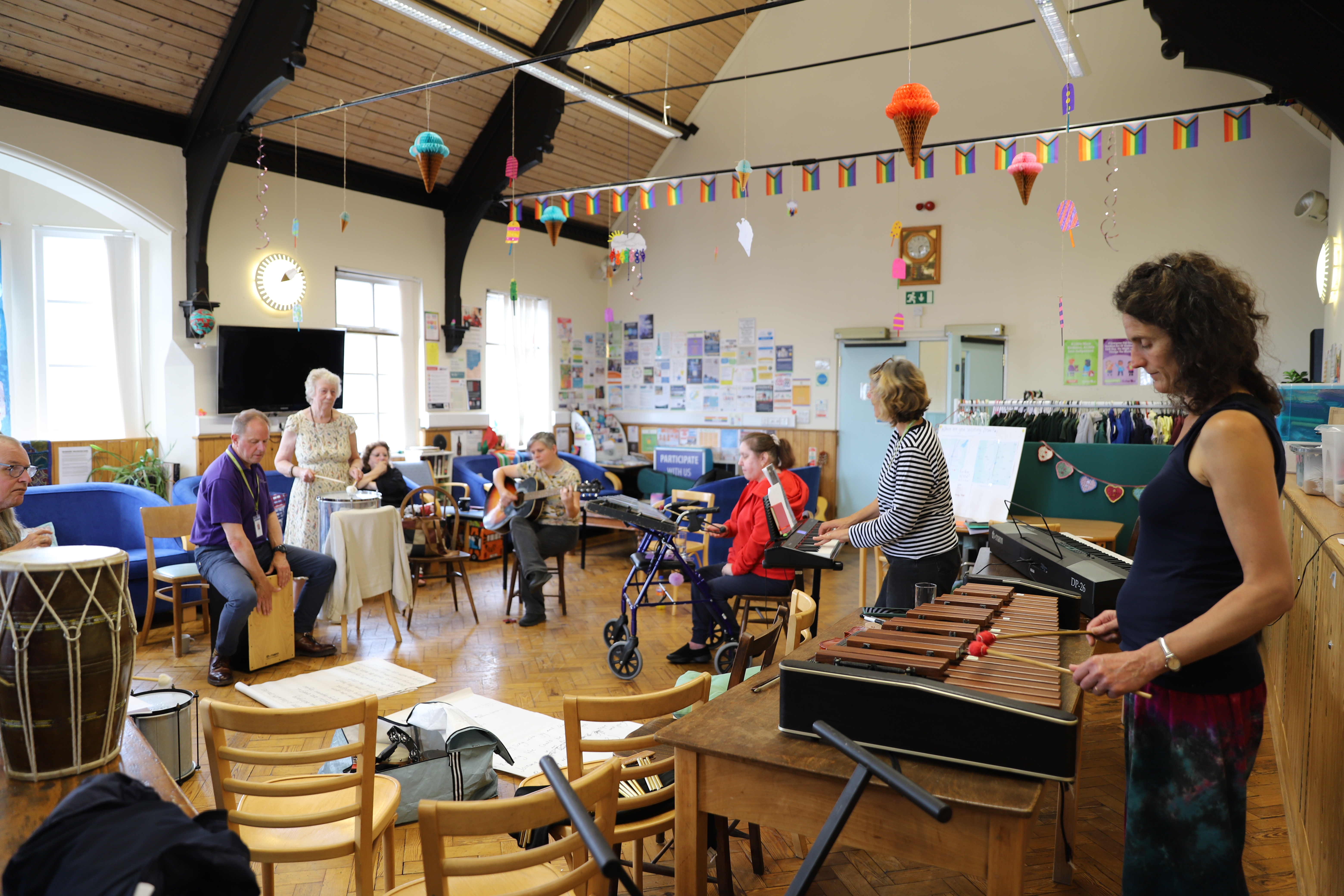 Somerset Wellbeing Orchestra in Chard Bowden Centre