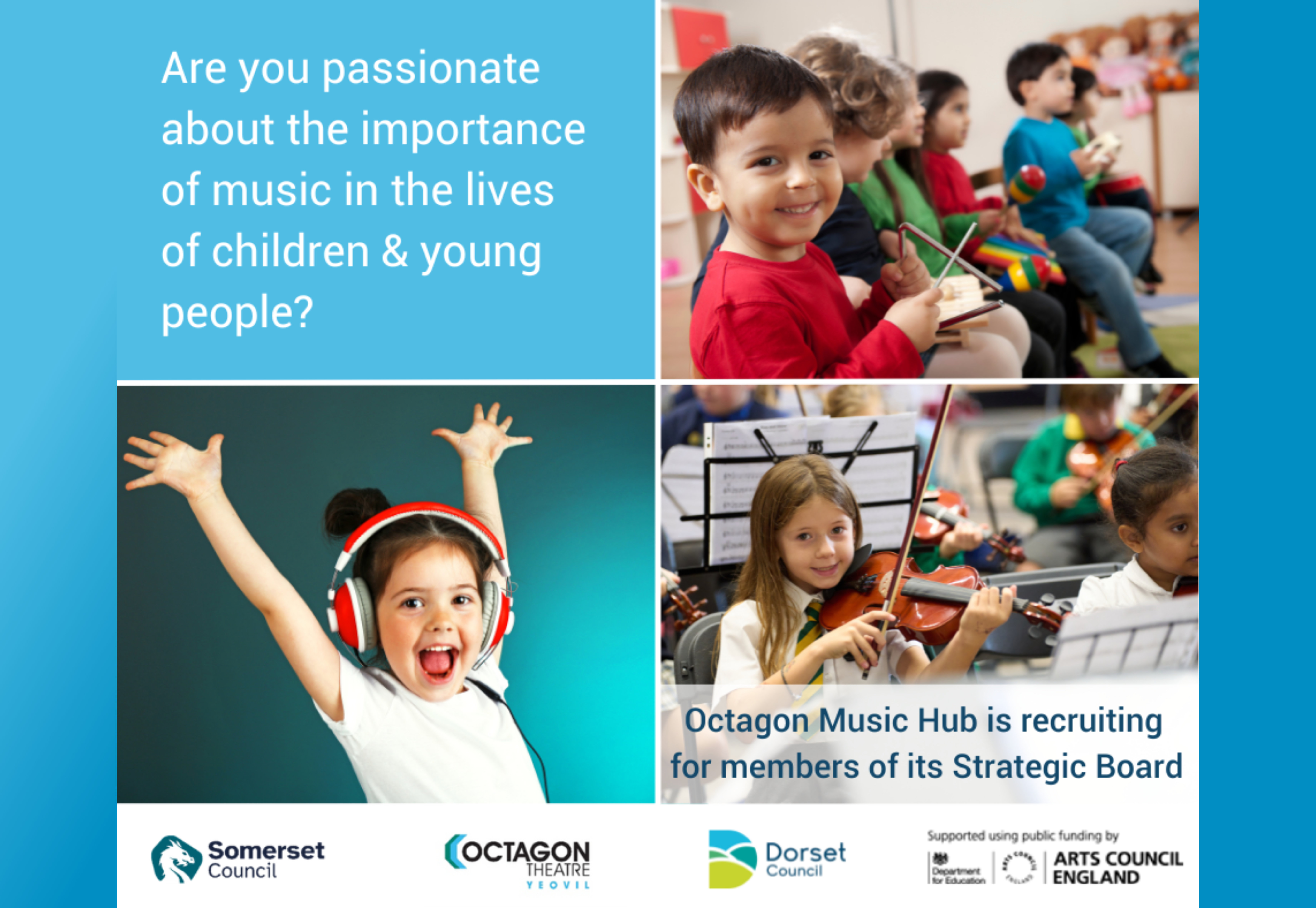 Join The Octagon Music Hub and Make a Difference!