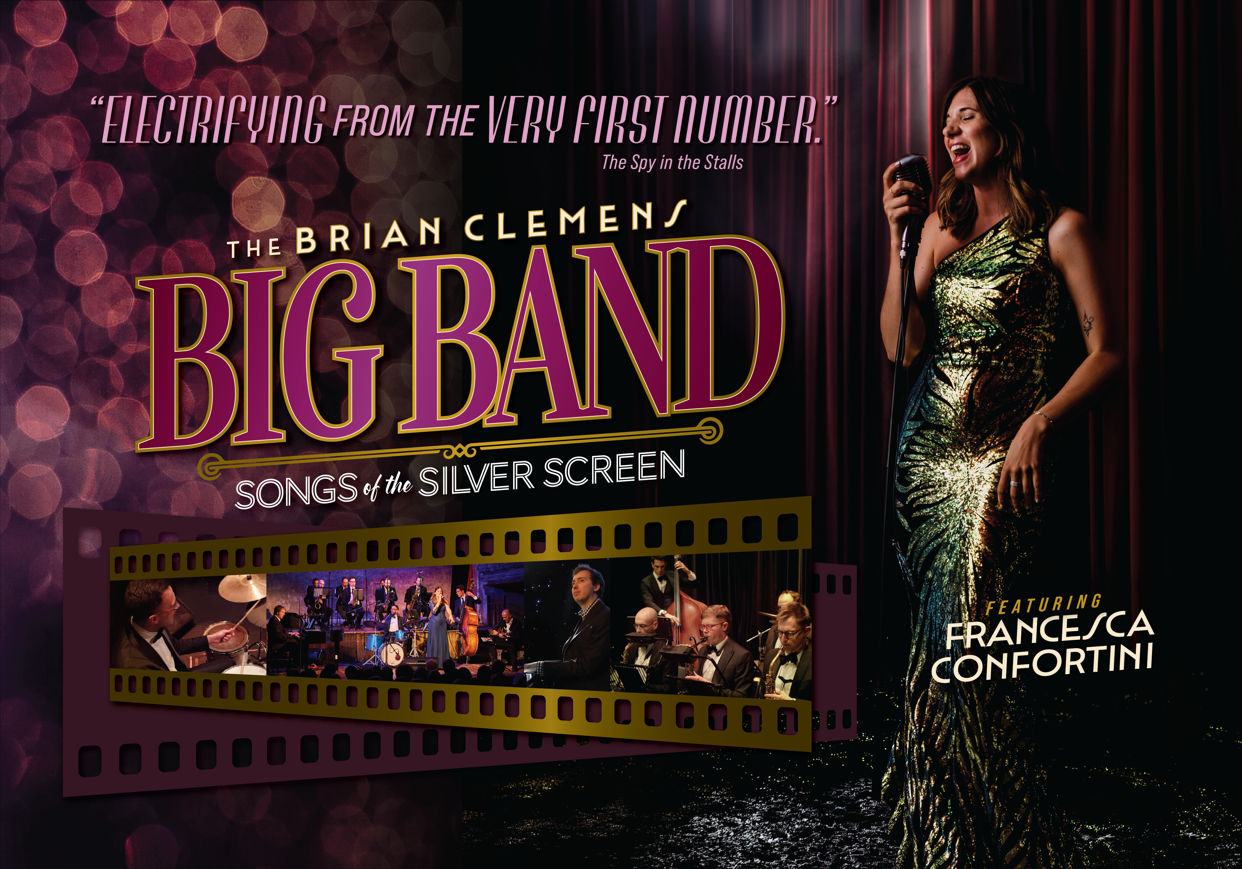 The Brian Clemens Big Band presents Songs of the Silver Screen - Ft. Francesca Confortini