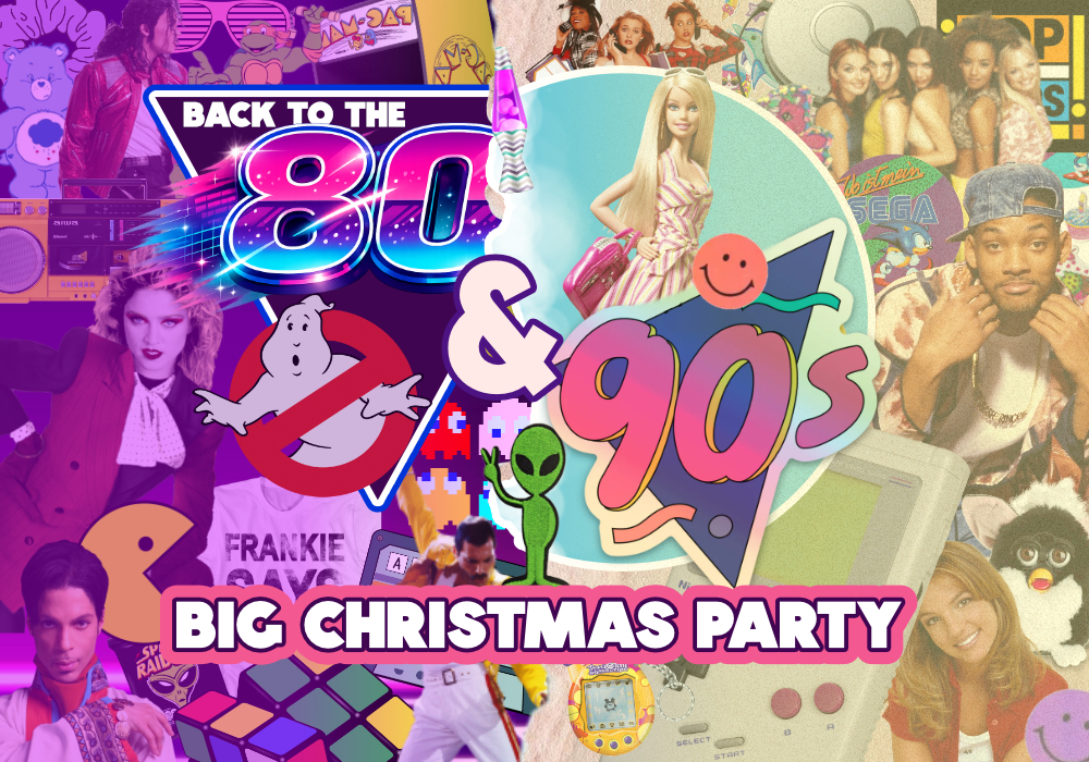 Back to the 80 & 90's Big Christmas Party