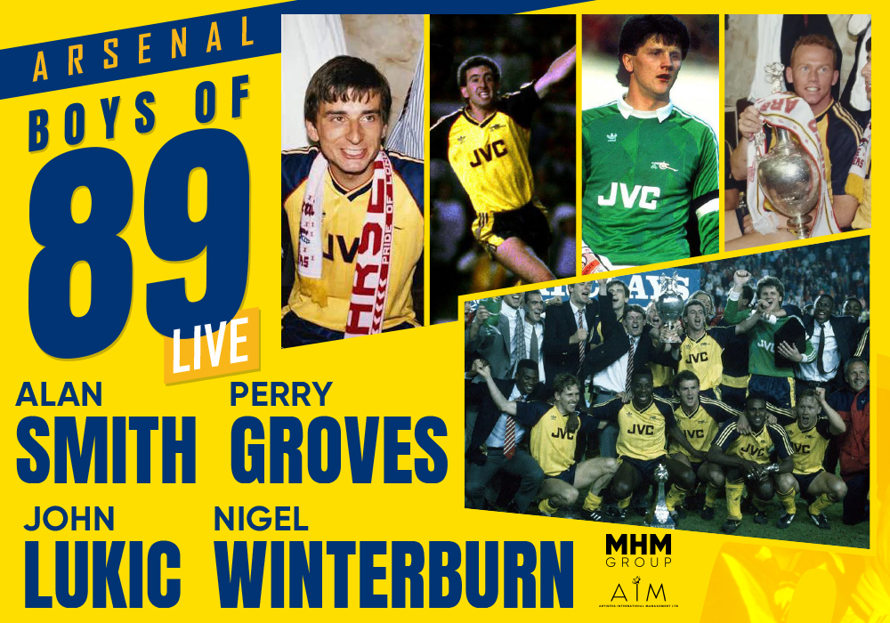 Arsenal legends Live - Boys Of '89 