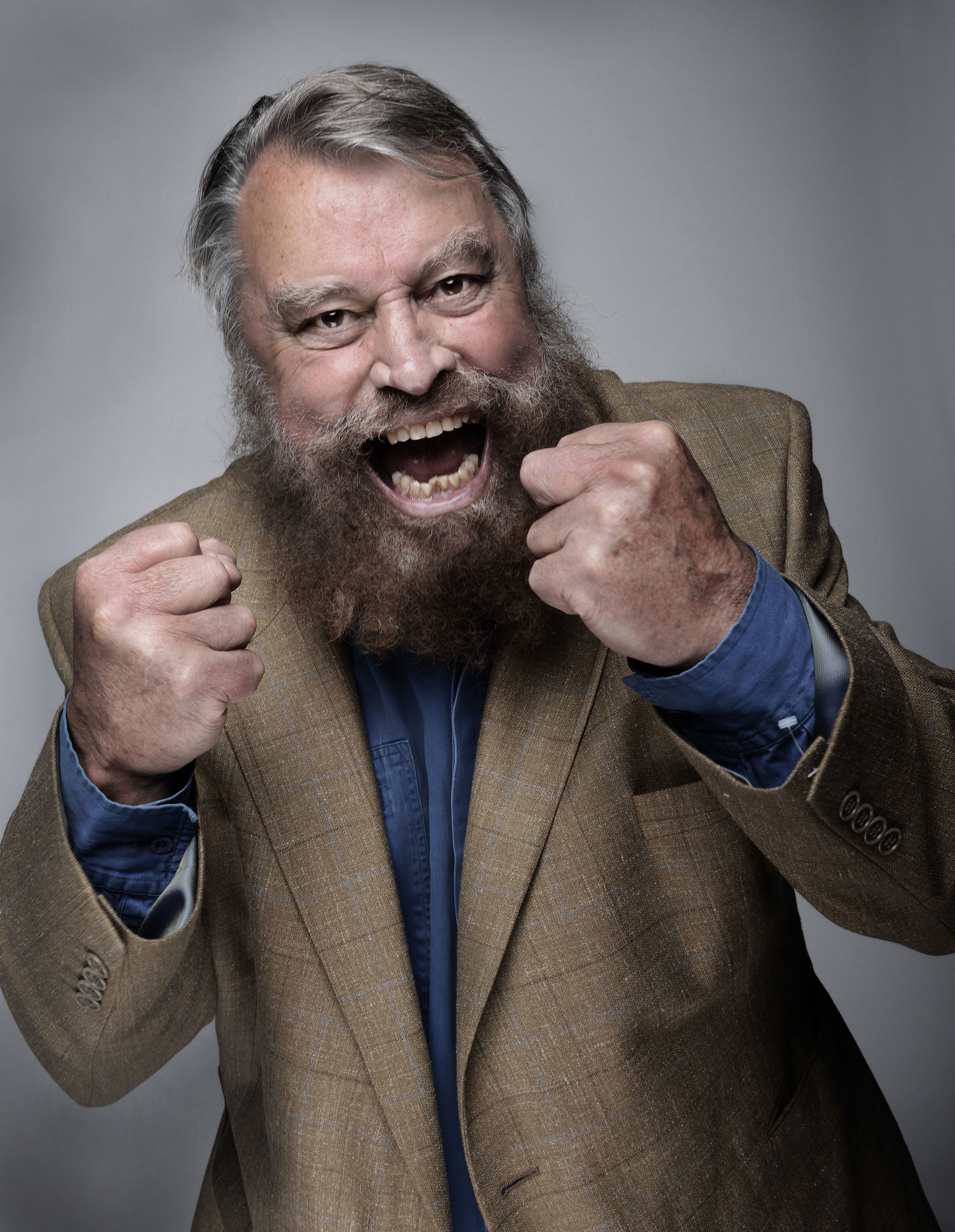 Brian Blessed Close Up Picture