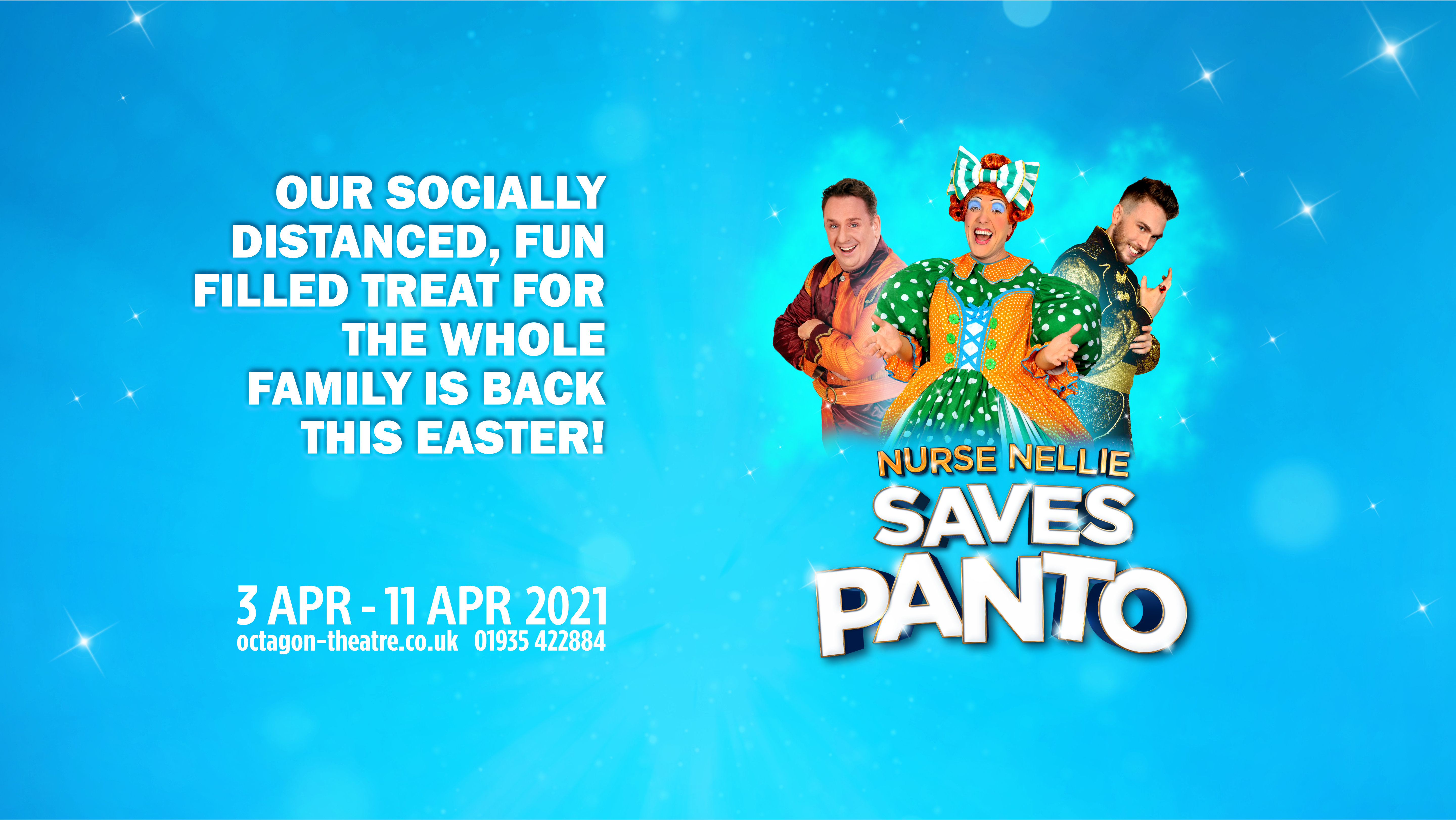 Nurse Nellie Saves panto - Title Image